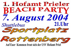 1. Hofamt Prieler Beachparty