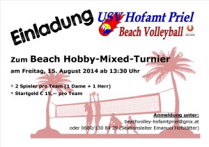 Beach Hobby-Mixed-Turnier